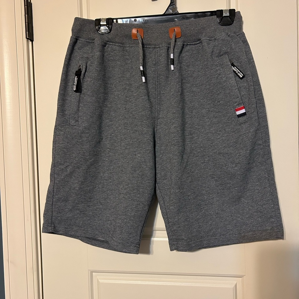 Men's Grey Casual Shorts